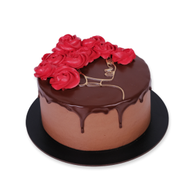 Black Cherry с декором Силуэт